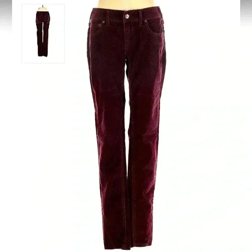 Free people corduroy straight leg pants